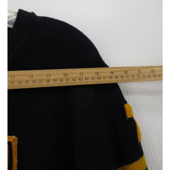 VINTAGE Detroit Knitting Sweater Wool Varsity Letterman Cheerleader School 50s - Picture 7 of 11